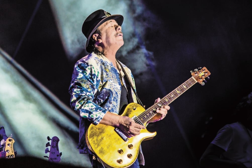Santana desea que se produzca una época sin religión ni política. Foto: UNIVERSAL MUSIC