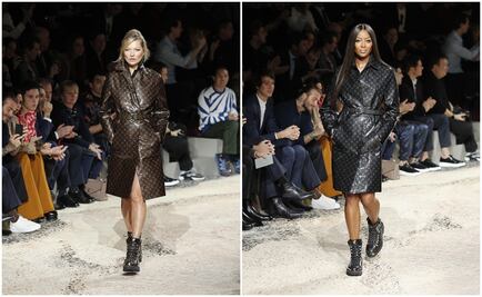 Naomi Campbell y Kate Moss cierran desfile de hombre de Louis Vuitton