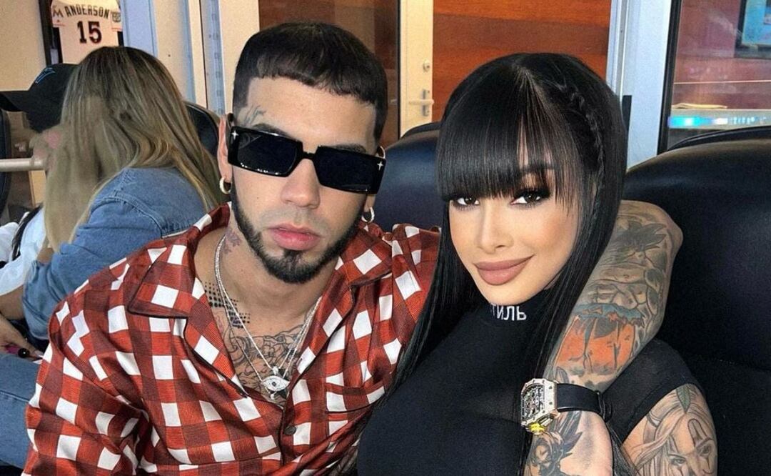 Anuel y Yailin. Fuente: Instagram @anuel