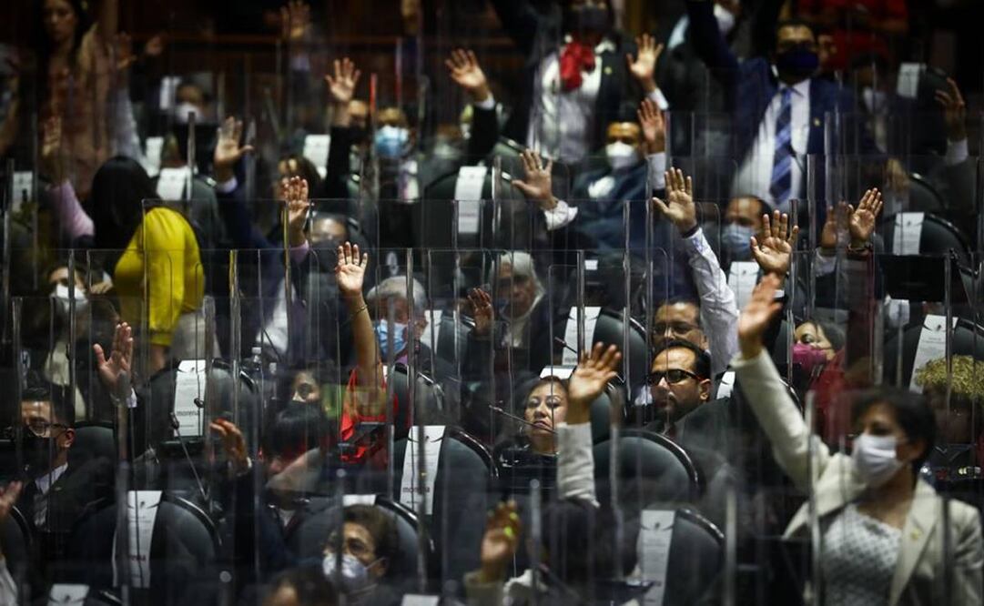 Sesión ordinaria en el pleno de la Cámara de Diputados. Foto: Diego Simón/ EL UNIVERSAL.
