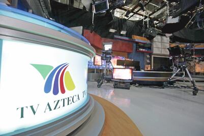 Bajas ventas y costos pegan a TV Azteca