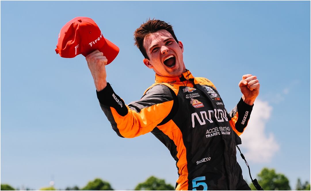 El mexicano Pato O’Ward en la IndyCar / FOTO: Twitter: @IndyCar