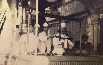 La primera vez que hubo churros en la capital