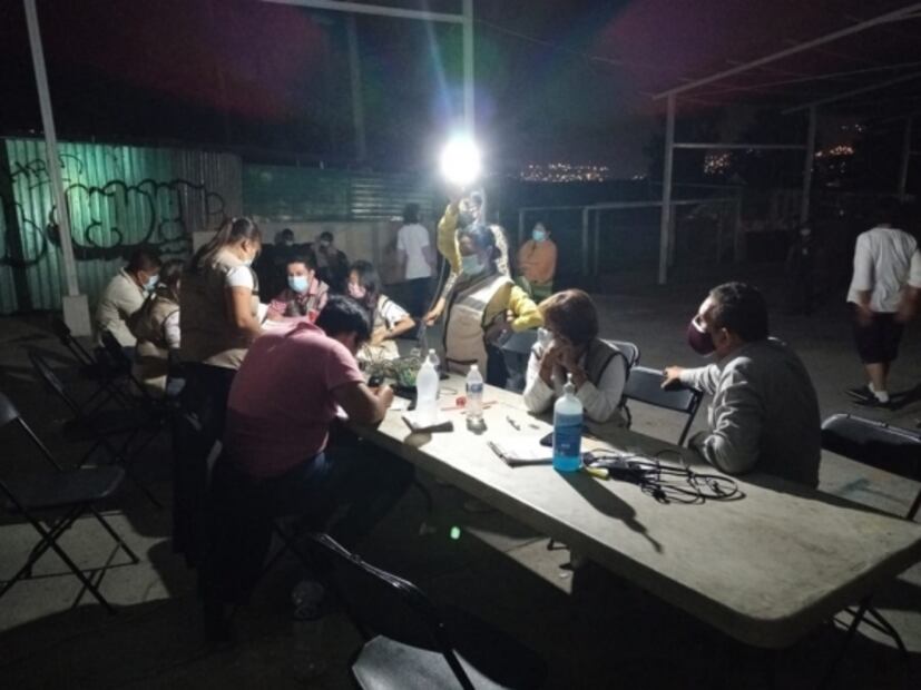 En Chilpancingo, primero el caos y luego sobraron vacunas