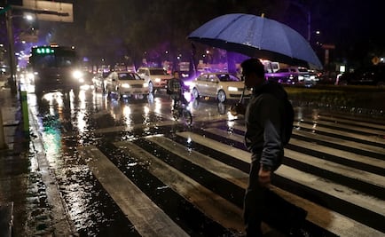 Activan alerta amarilla en 8 delegaciones por lluvia