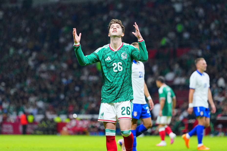 Brian Gutiérrez con la Selección Mexicana, rumbo al Mundial de 2026 - Foto: Imago7