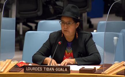 ¿Quién es Lourdes Tibán, la mujer que participó en la sesión del Consejo de Seguridad de la ONU?