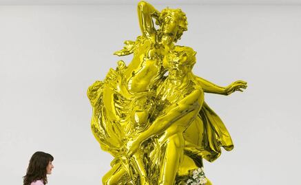 Jeff Koons, cara a cara frente a Miguel Ángel