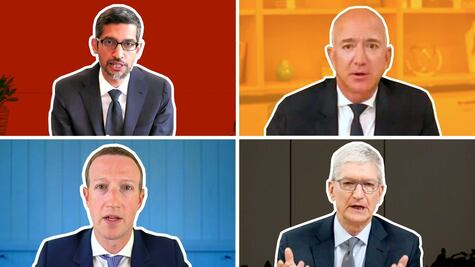 Las críticas del Congreso de EU ante la creciente presencia de Amazon, Apple, Facebook y Google