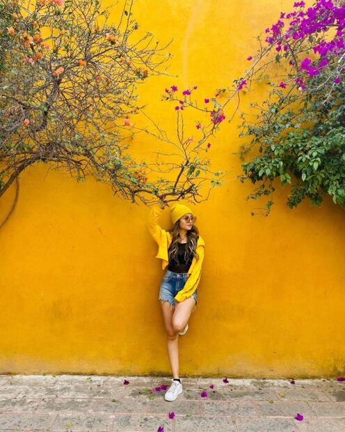 Karol Sevilla y sus looks perfectos para quedarse en casa