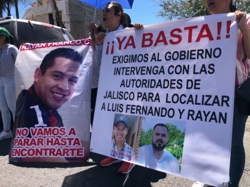 Familiares de desaparecidos en Michoacán se vuelven a manifestar y piden apoyo del Ejército