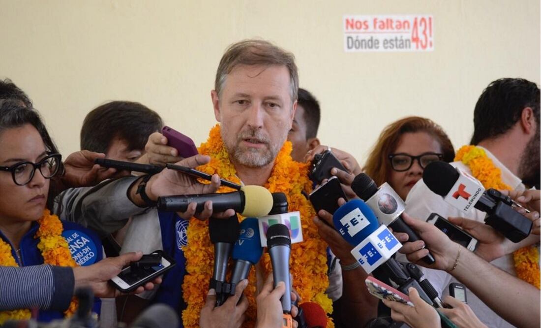 Jan Jarab, UN Human Rights Representative for Mexico. (Photo: EL UNIVERSAL Archives)