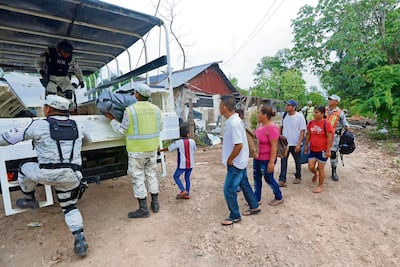 Beryl pega a la península de Yucatán