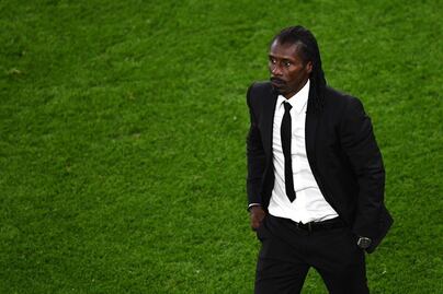 Aliou Cissé, de la tragedia a la alegría en Rusia