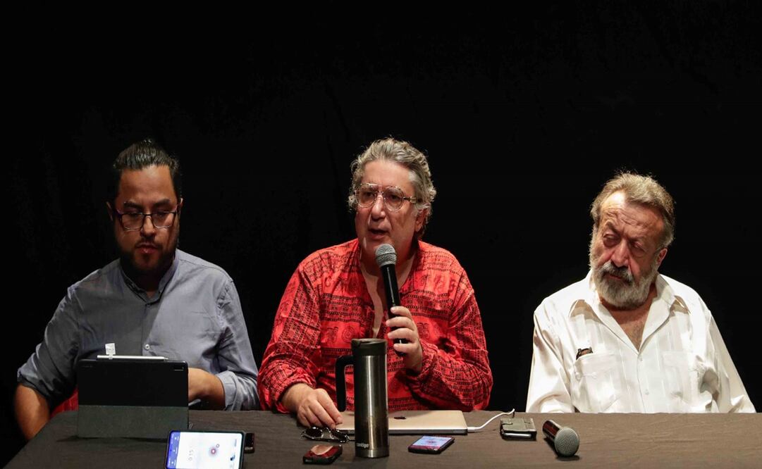 En la foto, de izquierda a derecha: Hugo Wirth, Jaime Chabaud y Diego Sefami Foto: Diegoo Simón / EL UNIVERSAL