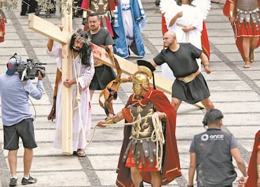 Tradición de Semana Santa en Iztapalapa se transforma así