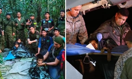 "Quiero caminar pero me duelen los pies": lo que han dicho los niños encontrados en la selva