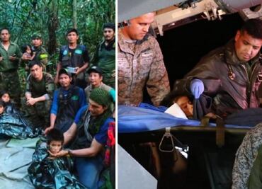 "Quiero caminar pero me duelen los pies": lo que han dicho los niños encontrados en la selva
