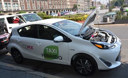 ​Alista Mancera incorporación de 150 taxis híbridos en la CDMX