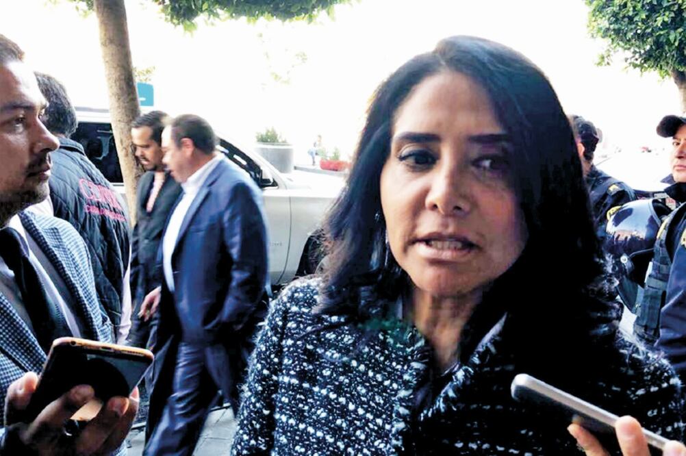 Alejandra Barrales asegura que por el momento no se ha acordado el método de elección del candidato presidencial del Frente, ni los perfiles que habrán de postularse (PHENÉLOPE ALDAZ. EL UNIVERSAL)