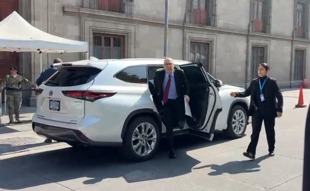 Sheinbaum recibe a Alto Comisionado de la ONU en Palacio Nacional (22/04/2026). Foto: Especial