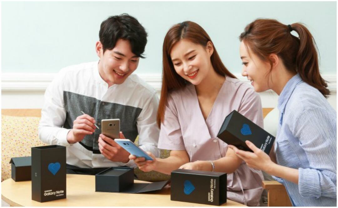 La edición del Note FE se limitará a 400 mil smartphones y de momento sólo se venderán en Corea del Sur