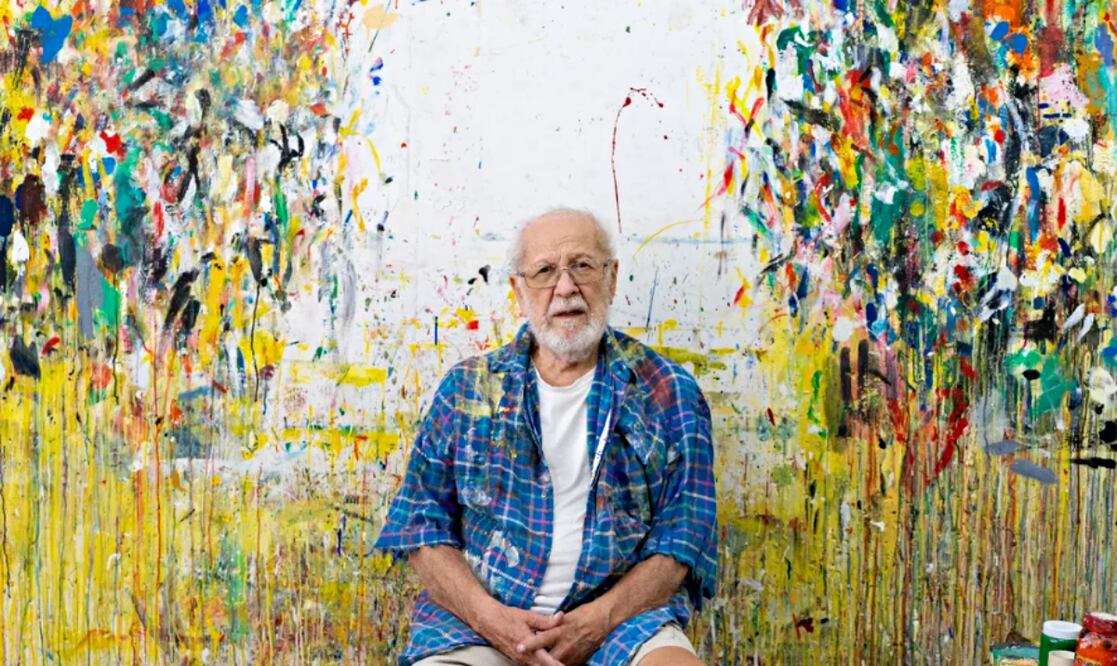 Gabriel Ramírez Aznar, pintor (1938 - 2025).
Foto: Instagram, vía @gabrielramirezpintor