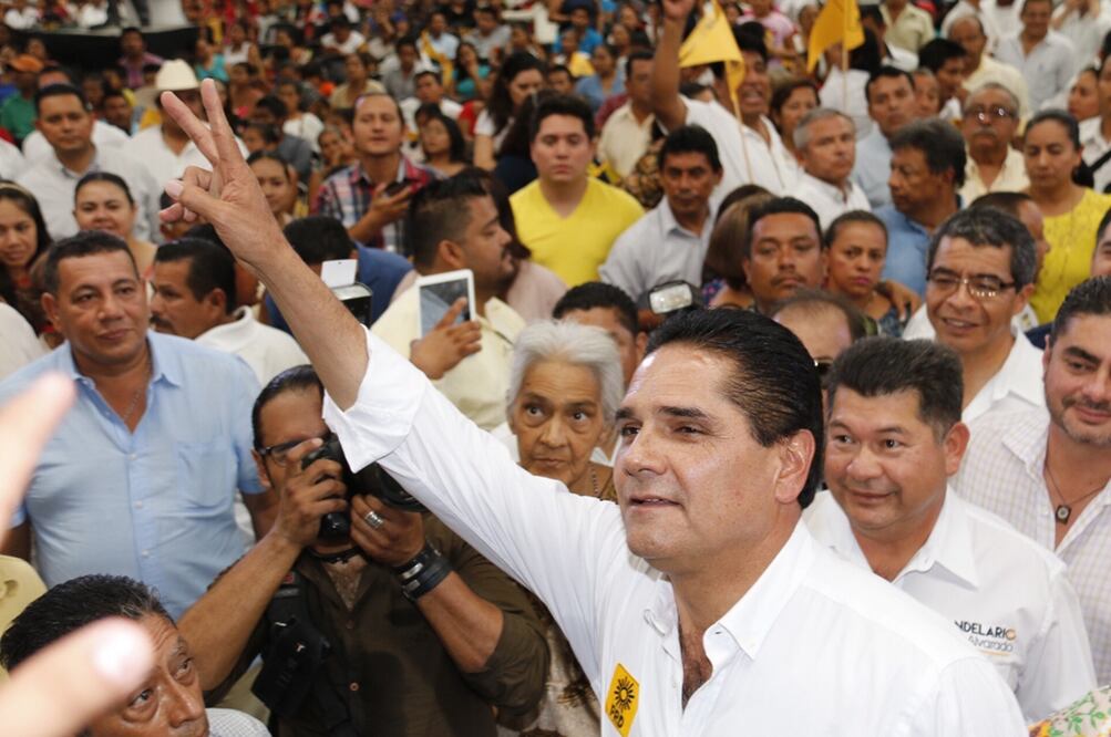 El michoacano acudió a Tabasco, donde se reunió con militantes perredistas. Foto: Luma López/EL UNIVERSAL
