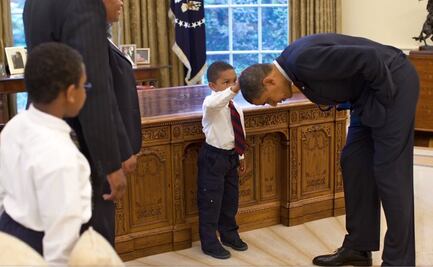Obama reconecta, 13 años después, con el que fuera el niño de su foto favorita en la Casa Blanca