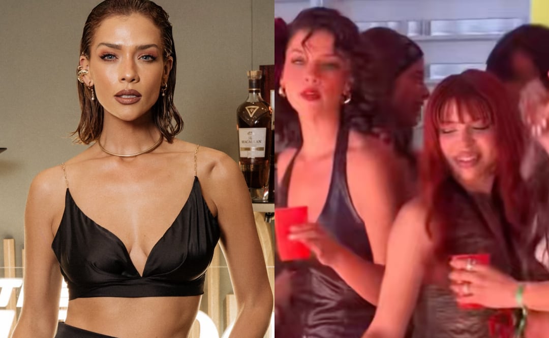 Ella es Carolina Miranda, actriz señalada por Yeri Mua de empujarla en “La Casita” de Bad Bunny. Foto: Redes sociales y captura de pantalla