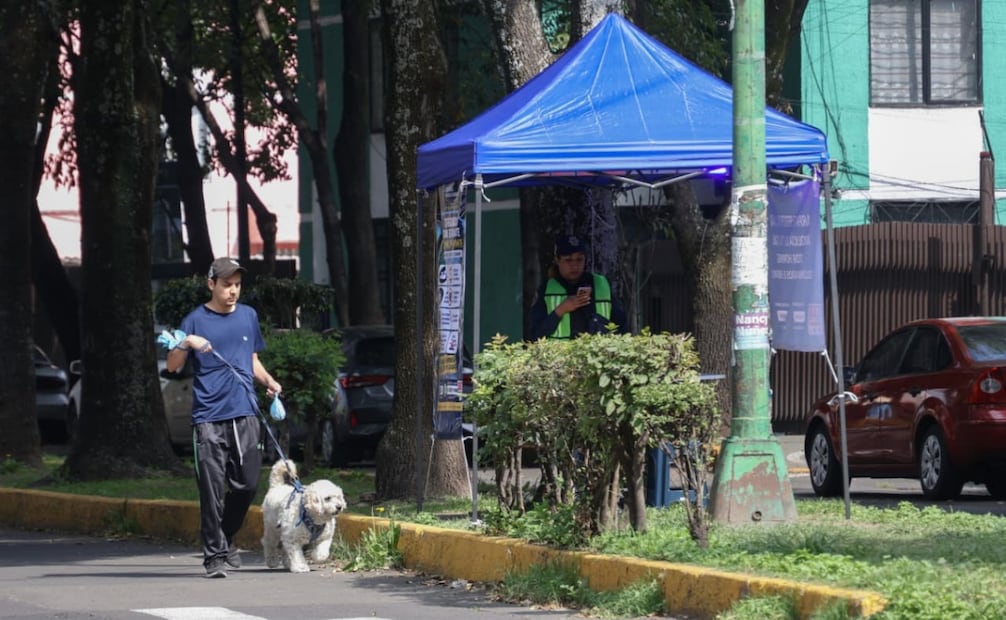 Este 21 de septiembre, la SSC implementó operativo de seguridad en Cetis 33. Foto: Karla Guerrero / EL UNIVERSAL
