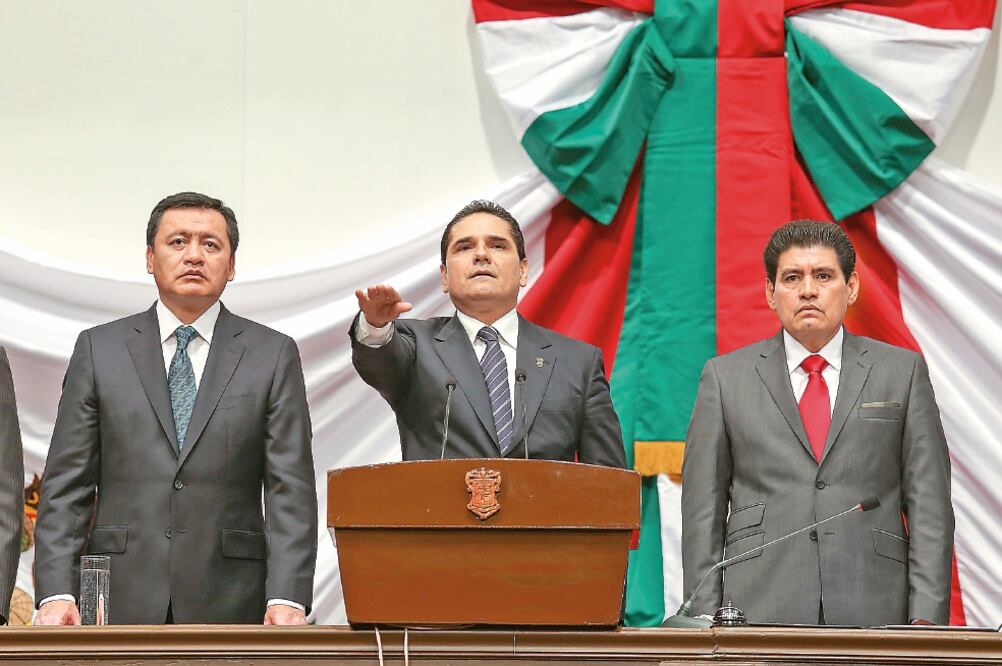 Silvano Aureoles ratificó su compromiso de trabajar por la seguridad del estado (NOTIMEX)