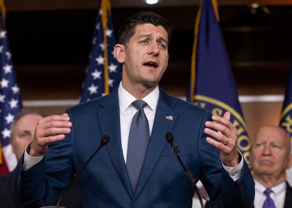 Paul Ryan, presidente de la Cámara de Representantes (Foto: AP)