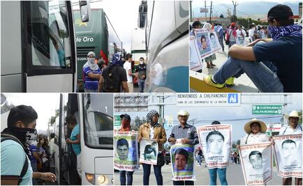 Normalistas protestan en la Autopista del Sol