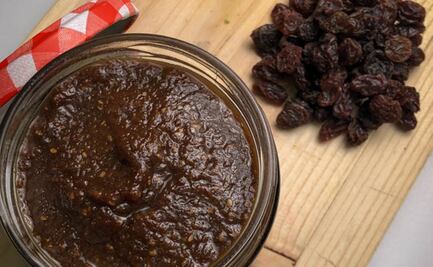 Cómo hacer mermelada de pasitas ¡No tiene azúcar añadida!