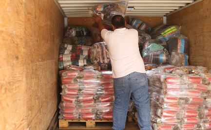 Envía Tamaulipas 20 toneladas de ayuda a familias damnificadas por lluvias en Tabasco 