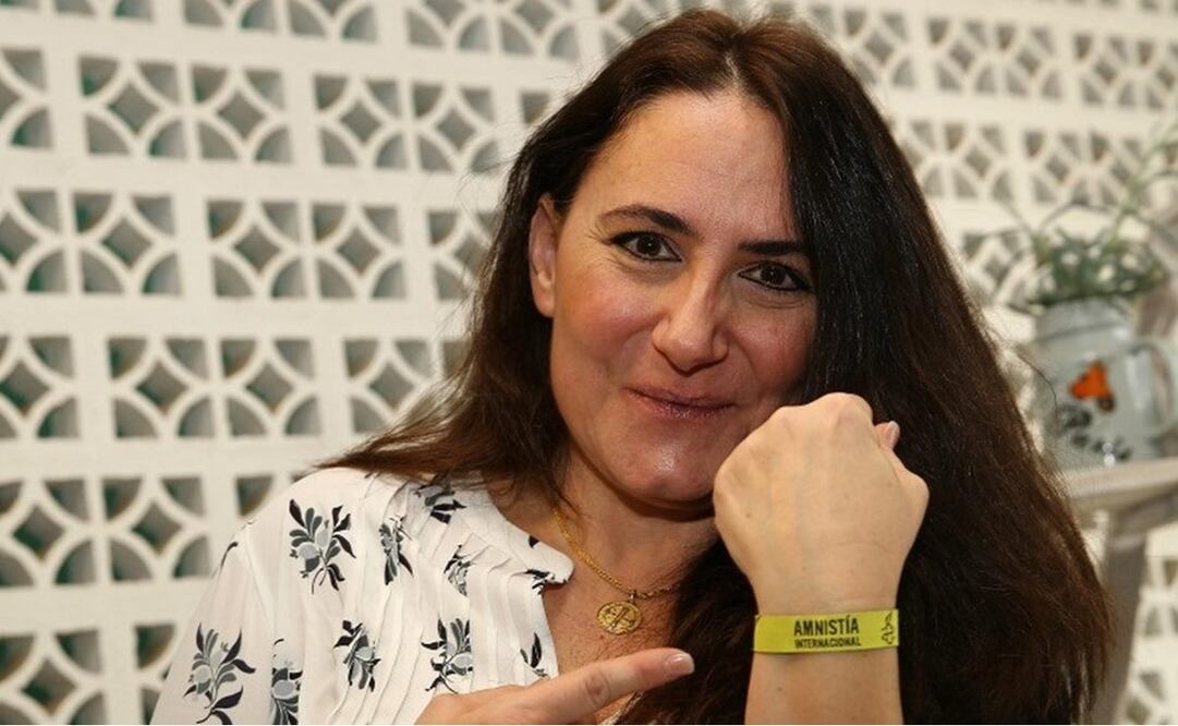 Ligia Ceballos Franco, víctima de adopción irregular cuando era bebé. Foto: Amnistía Internacional