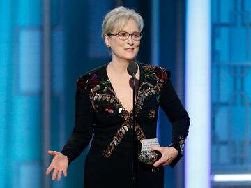 Meryl Streep y su mensaje contra Trump en los Globos de Oro