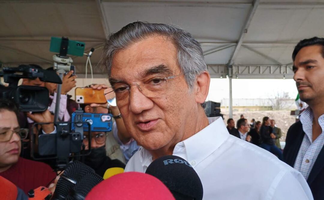 Américo Villarreal confiesa que hay alerta roja en 4 municipios de Tamaulipas por violencia de grupos delictivos (29/01/2025). Foto: Especial