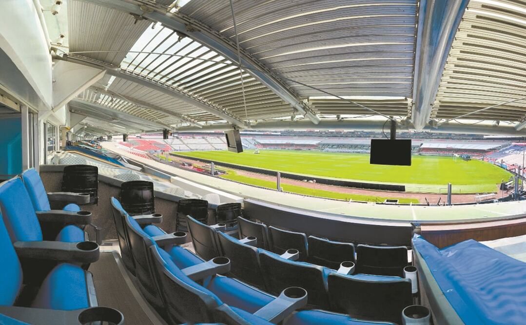El palco en el Estadio Azteca tiene una vigencia de 44 años y el valor total del premio es de 20 millones de pesos, señalaron autoridades. Foto: LOTERÍA NACIONAL