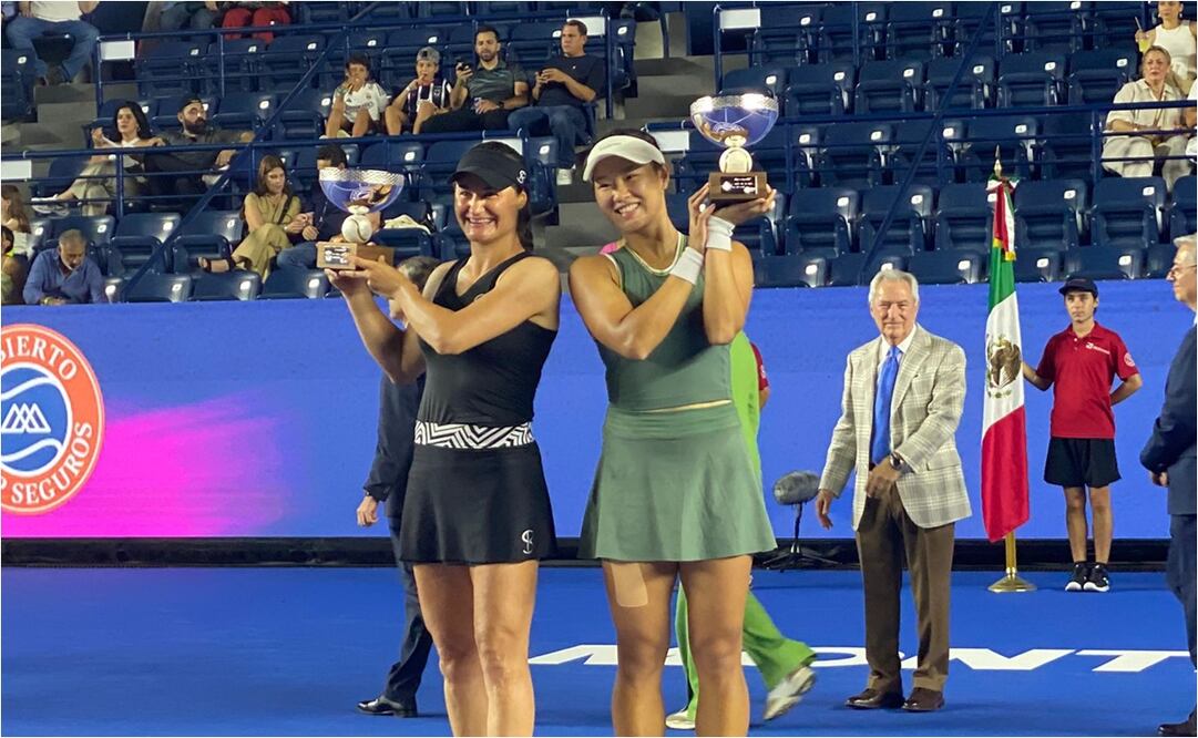 FOTO: Nicolás Schiller Solti / EL UNIVERSAL - Monica Niculescu y Guo Hanyu ganan el Abierto GNP