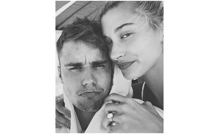 Revelan primeras fotos de la boda de Justin y Hailey Bieber