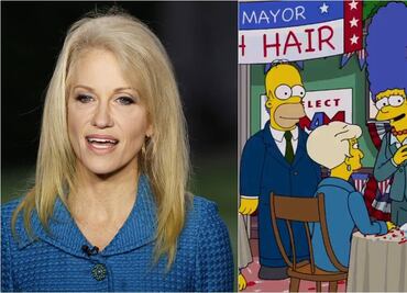 "Los Simpson" comparan a asesora de Trump con Goebbels, propagandista nazi