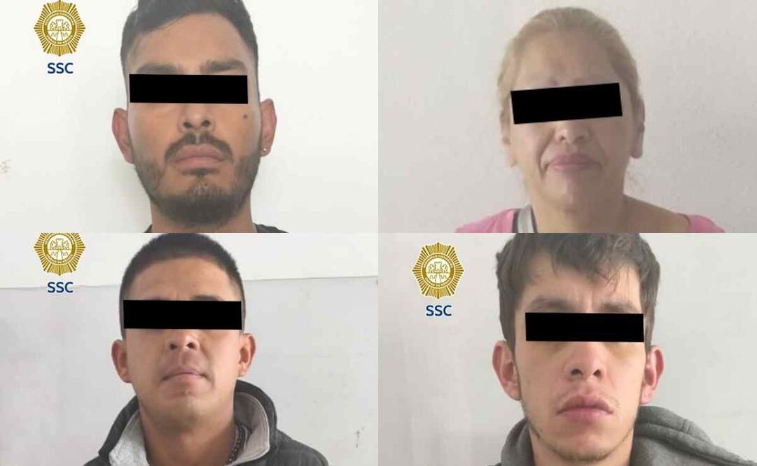 Detenidos por robo a casa habitación en l colonia Narvarte en la alcaldía Benito Juárez / Foto: Especial