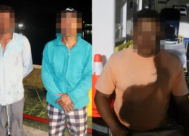 Semar rescata a 3 extranjeros en costas de Puerto Chiapas; se entregaron al Instituto de Migación