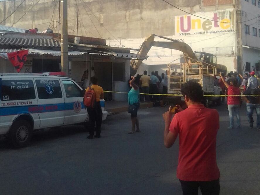 Demuelen mercado en Ciudad Ixtepec, Oaxaca