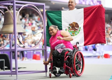 Juegos Paralímpicos de París 2024: La mexicana Gloria Zarza gana la medalla de oro en impulso de bala