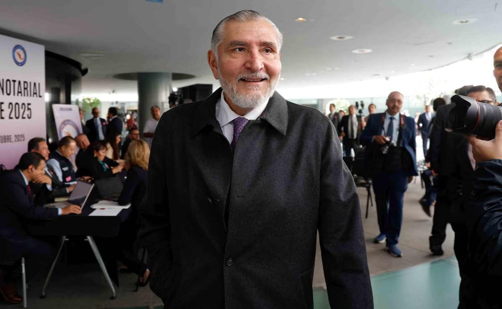 El senador y coordinador del grupo parlamentario de Morena, Adán Augusto López. Foto: Diego Simón / EL UNIVERSAL.