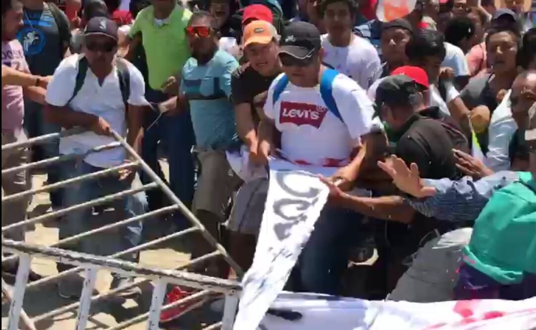 Violencia en Oaxaca. Foto: Captura de video