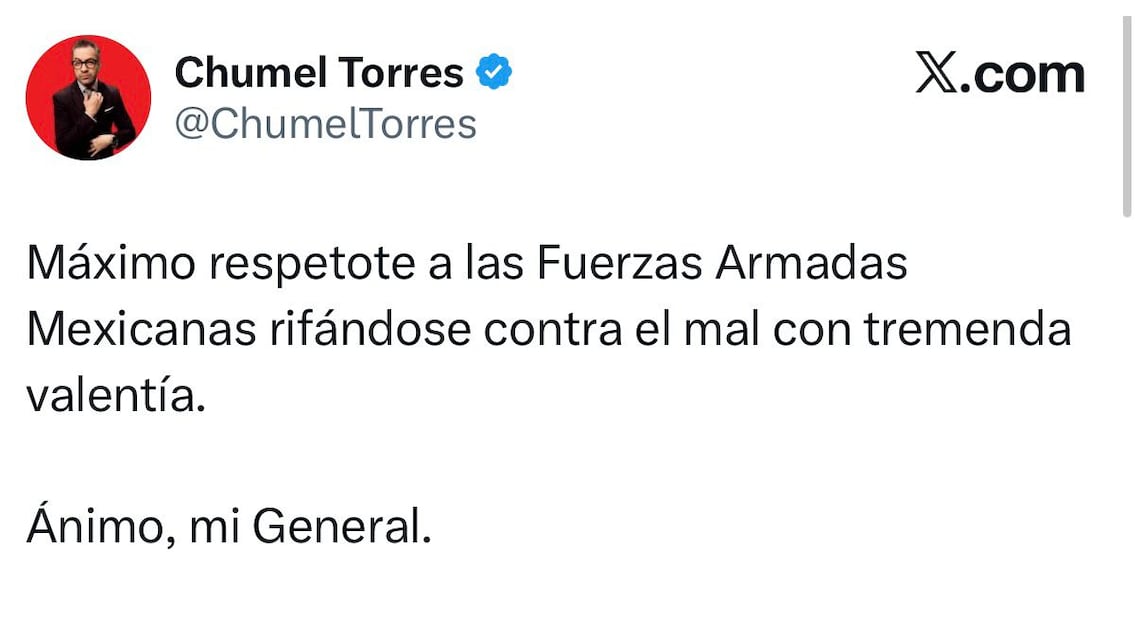 Foto: Captura de pantalla en X